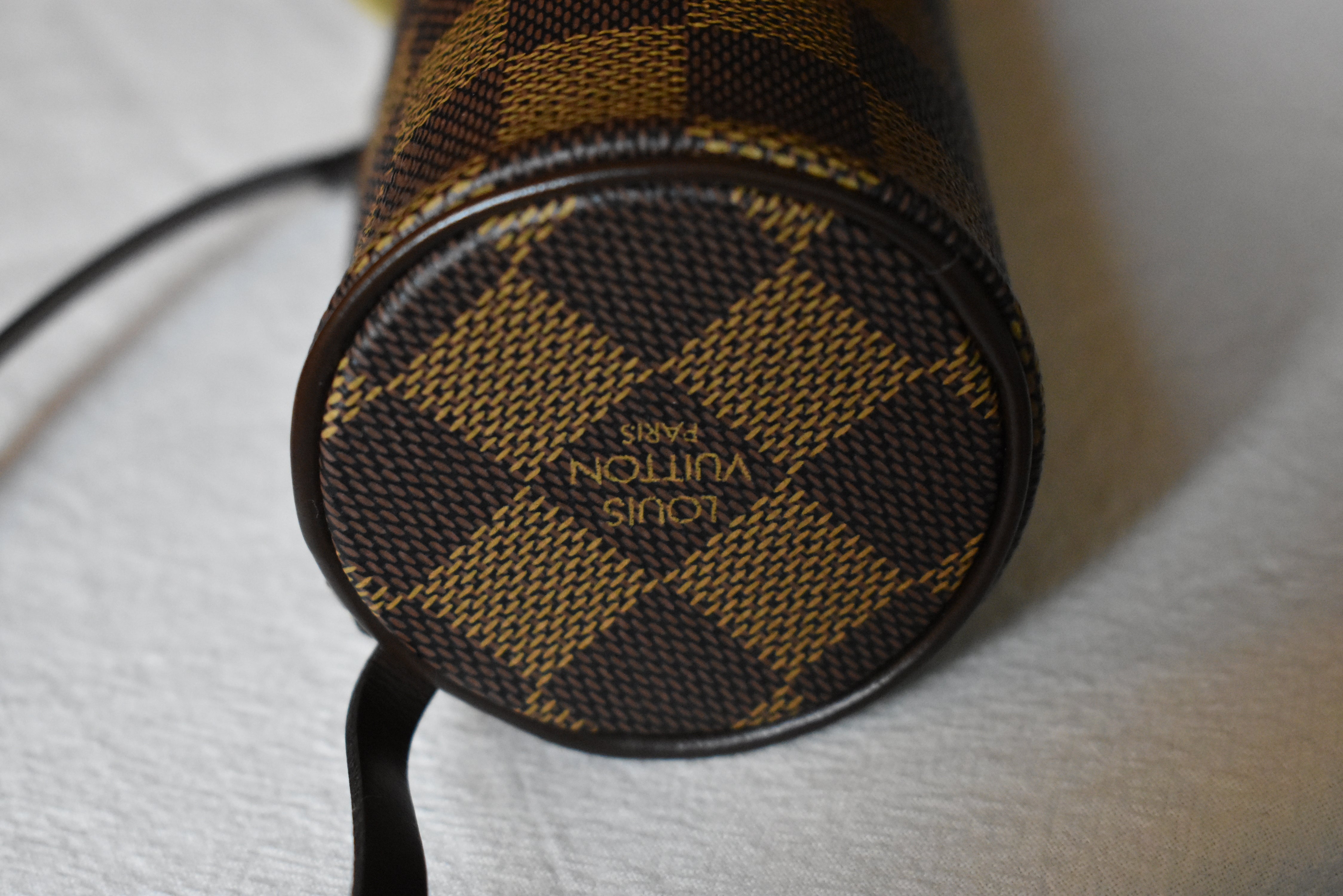Louis Vuitton Damier Ebene Papillon 30 Boston Cylinder Bag 862928