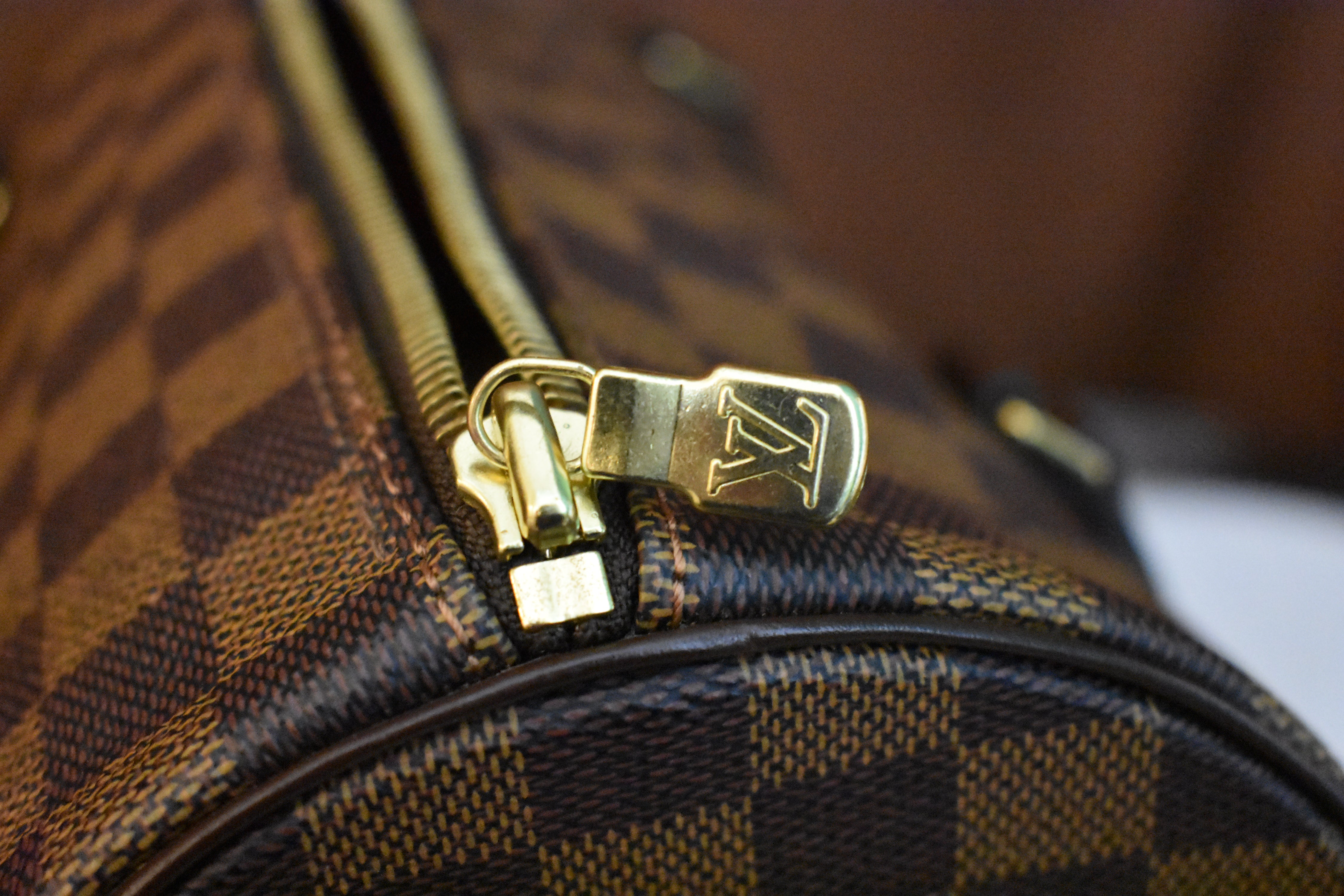 Authentic Louis Vuitton Damier papillon 30 Hand Bag B0605 for