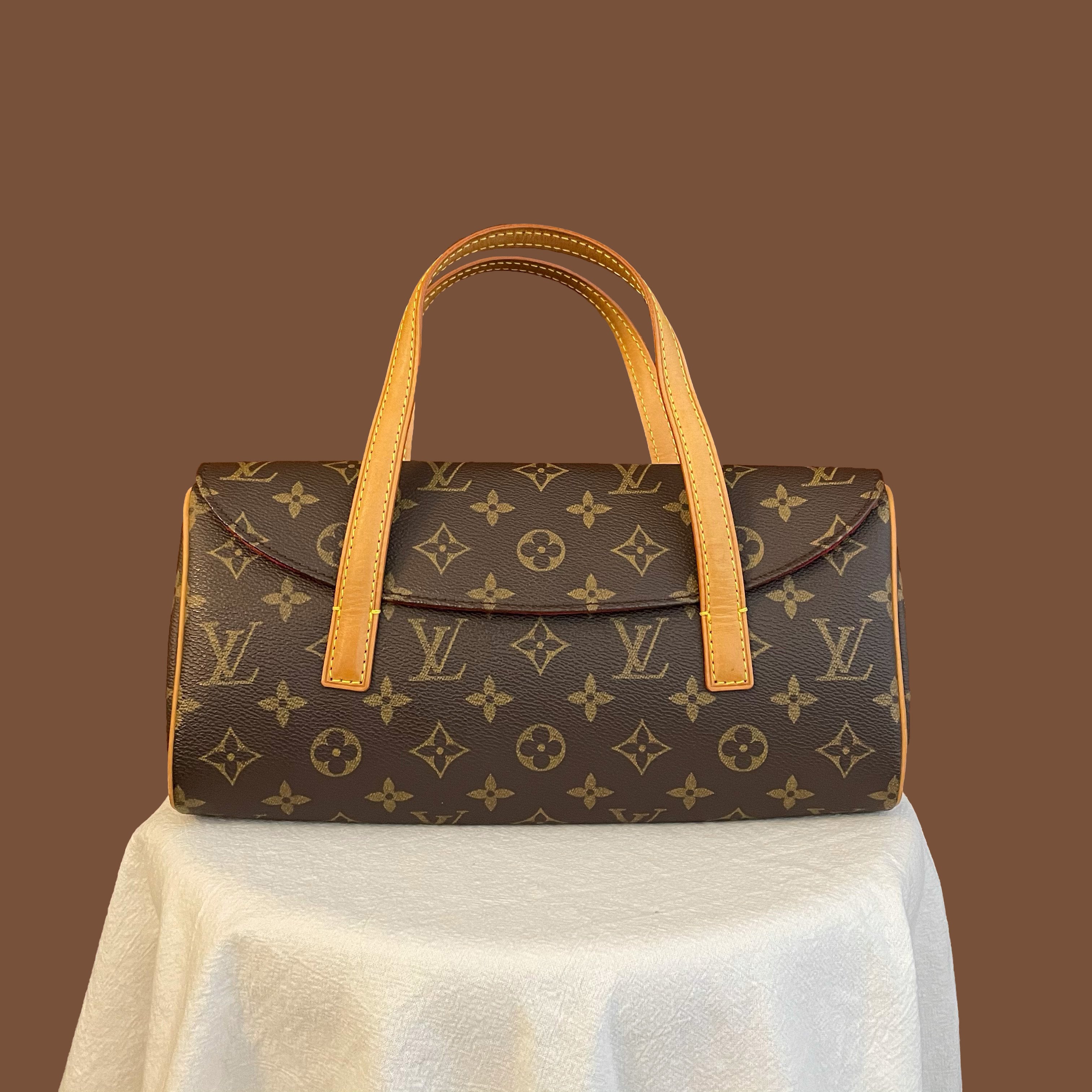 Louis Vuitton Monogram Sonatine M51902 Brown Cloth ref.734154